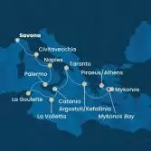 Italia, Malta, Grecia