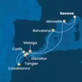 Italia, Spagna, Marocco, Gibilterra, Francia