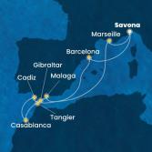 Italia, Spagna, Gibilterra, Marocco, Francia