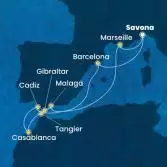 Italia, Spagna, Gibilterra, Marocco, Francia