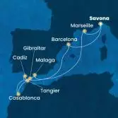 Italia, Spagna, Gibilterra, Marocco, Francia