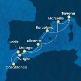 Italia, Spagna, Marocco, Francia