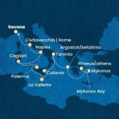Italia, Malta, Grecia