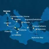 Italia, Malta, Grecia