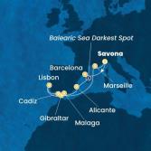 Italia, Spagna, Portogallo, Gibilterra, Francia