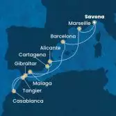 Italia, Spagna, Marocco, Gibilterra, Francia