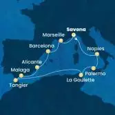 Italia, Tunisia, Marocco, Spagna, Francia