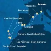 Italia, Francia, Spagna, Isole Canarie, Madera