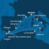 Italia, Francia, Spagna, Marocco, Tunisia