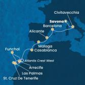 Italia, Spagna, Marocco, Isole Canarie, Madera