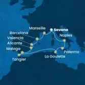 Italia, Tunisia, Marocco, Spagna, Francia