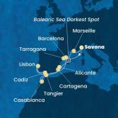 Italia, Spagna, Portogallo, Marocco, Francia