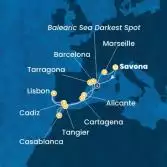 Italia, Spagna, Portogallo, Marocco, Francia