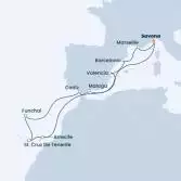 Italia, Spagna, Isole Canarie, Madera, Francia