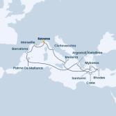 Italia, Grecia, Isole Baleari, Spagna, Francia