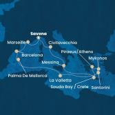 Italia, Francia, Spagna, Isole Baleari, Malta, Grecia