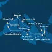 Italia, Francia, Spagna, Isole Baleari, Malta, Grecia