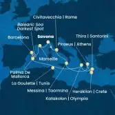 Italia, Grecia, Tunisia, Isole Baleari, Spagna, Francia