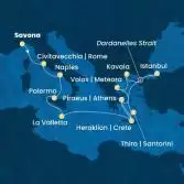Italia, Malta, Grecia, Turchia