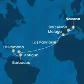 Italia, Spagna, Isole Canarie, Antille, Repubblica Dominicana