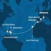 Italia, Spagna, Isole Canarie, Antille, Repubblica Dominicana