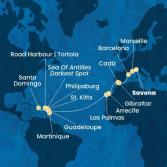 Italia, Francia, Spagna, Gibilterra, Isole Canarie, Antille, Isole Vergini