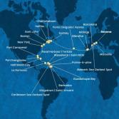 Italia, Francia, Spagna, Gibilterra, Isole Azzorre, Canada, Stati Uniti, Florida (USA), Repubblica Dominicana, Antille