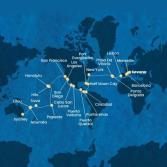 Italia, Francia, Spagna, Portogallo, Isole Azzorre, Stati Uniti, Florida (USA), Messico, Stati Uniti, Hawai, Polinesia, Fiji