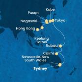 Australia, Giappone, Sud Korea, Taiwan, Cina