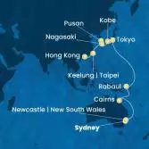 Australia, Giappone, Sud Korea, Taiwan, Cina