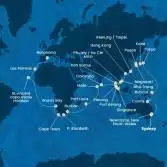 Australia, Giappone, Sud Korea, Taiwan, Cina, Vietnam, Singapore, Malesia, Sri Lanka, Maldive, Mauritius, Sud Africa, Namibia