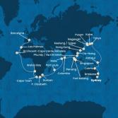 Australia, Giappone, Sud Korea, Taiwan, Cina, Vietnam, Singapore, Malesia, Sri Lanka, Maldive, Mauritius, Sud Africa, Namibia