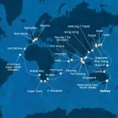 Australia, Giappone, Sud Korea, Taiwan, Cina, Vietnam, Singapore, Malesia, Sri Lanka, Maldive, Mauritius, Sud Africa, Namibia