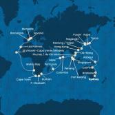 Australia, Giappone, Sud Korea, Taiwan, Cina, Vietnam, Singapore, Malesia, Sri Lanka, Maldive, Mauritius, Sud Africa, Namibia