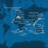 Australia, Giappone, Sud Korea, Taiwan, Cina, Vietnam, Singapore, Malesia, Sri Lanka, Maldive, Mauritius, Sud Africa, Namibia