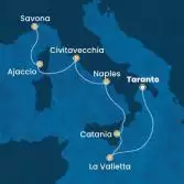 Malta, Italia, Corsica (Francia)