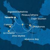 Grecia, Malta, Italia