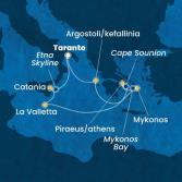 Grecia, Malta, Italia