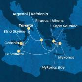 Grecia, Malta, Italia
