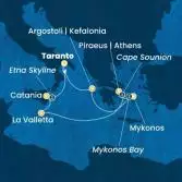 Grecia, Malta, Italia