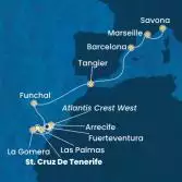 Isole Canarie, Spagna, Madera, Marocco, Francia, Italia