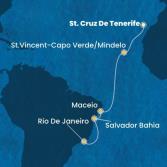 Isole Canarie, Capo Verde, Brasile