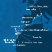 Isole Canarie, Madera, Marocco, Spagna, Francia, Italia