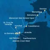 Isole Canarie, Spagna, Madera, Marocco, Francia, Italia