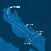 Italia, Montenegro, Croazia