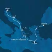 Italia, Croazia, Grecia, Turchia