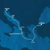 Italia, Croazia, Grecia, Turchia
