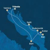 Italia, Montenegro, Croazia