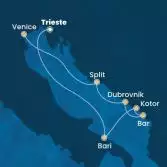 Italia, Montenegro, Croazia