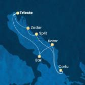 Italia, Montenegro, Grecia, Croazia